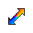 Diagonal Resize 2 cursor