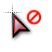Unavailable cursor