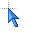 3D Blue cursor