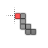 Snake-background cursor