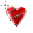 barb wire heart cursor