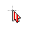 Striped Pointer cursor