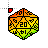 D20 Rainbow 1 cursor
