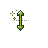 Vertical resize cursor