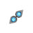 MetaBlue diagonal 2 cursor
