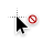 Unavailable cursor