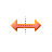 Horizontal resize cursor