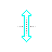 Vertical resize cursor