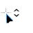 Vertical resize cursor