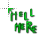 Hell Here glow cursor