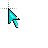 Blue Multi-Glitter cursor