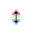 Vertical resize cursor