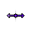 Horizontal resize cursor