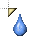 paint water cursor.bmp cursor