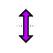Vertical resize cursor