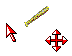 Microsoft PLUS: Baseball Cursors preview