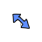 Diagonal resize 2 cursor