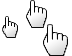 Aero Closed Finger Link Select Cursors preview