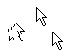 Windows XP Remastered Cursors preview
