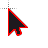 Red Black Shard Normal Cursors preview