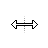 Horizontal resize cursor