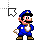 Blue cursor