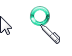 Windows 7 Ultra Medium Turquoise Cursors preview