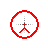 Russian Red Dot cursor