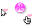 White Mini Mac Love Cursors preview