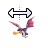 Horizontal resize cursor
