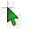 Green cursor