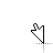 Rotated cursor