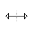 Horizontal resize cursor