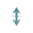 Vertical resize cursor