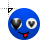 Round - Blue cursor