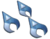 Aqua Morph Classic Cursors preview