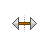 Horizontal resize cursor