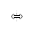 Horizontal resize cursor
