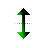 Vertical resize cursor