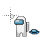 (WIB) Among Us White With UFO cursor