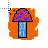 Blazing Mushroom cursor