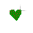 Christmas heart lefty cursor