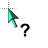 Windows XP 3D Teal Edit Cursors preview