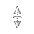Vertical resize cursor