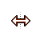Horizontal resize cursor