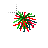 Christmas spark cursor