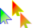 Flat Wedges Cursors preview