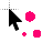 Hot Pink Polk-a-Dot cursor