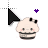 Black Cupcake Cursors preview