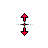 Vertical resize cursor